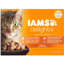 Iams Land & Sea Collection In Jelly Adult Cat Food